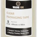 5 Clear VABE UK Duct Tapes