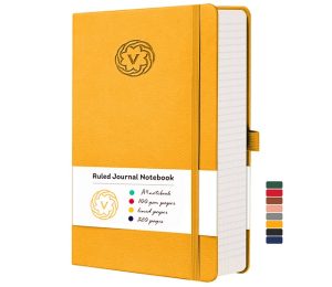 VABE UK A4 Journal Notebook (Yellow)