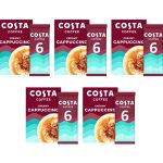 Costa Creamy Cappuccino Coffee 6 X 17G Full Case 5pks