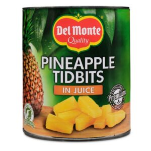 Del Monte Pizza Cut Pineapple (tidbits) In Juice 3kg