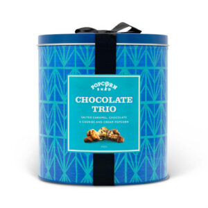 Popcorn Shed Chocolate Trio Gourmet Popcorn Tin 400g