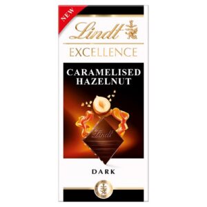 Lindt Excellence Dark Caramelised Hazelnut 100g