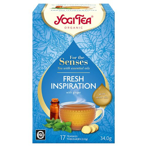 Yogi Tea Fresh Inspiration with Ginger and Mint Oils Bio 17 Bags 34g