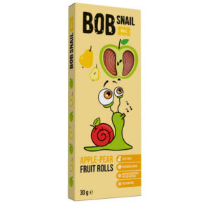 Bob Snail 3 Fruit Rolls - Apple Pear 30g