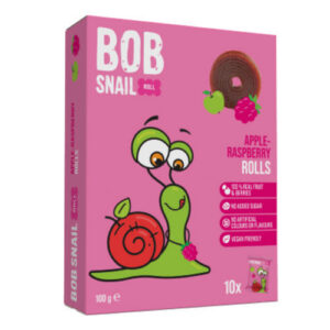 Bob Snail 10 Fruit Rolls - Apple Raspberry 100g Inner