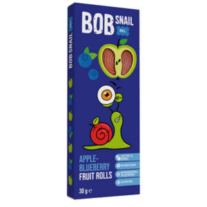 Bob Snail 3 Fruit Rolls - Apple Blueberry 30g