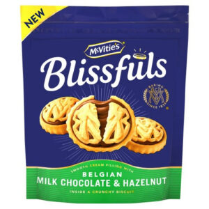 McV Blissfuls Chocolate & Hazelnut 228g NEW