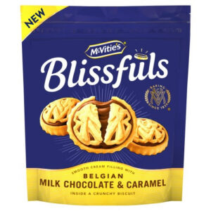 McV Blissfuls Chocolate & Caramel 228g NEW