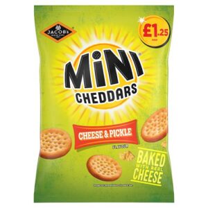 Mini Cheddars Cheese & Pickle PM£1.25 90g