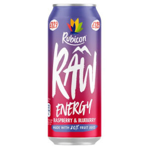 Rubicon Raw Energy Raspberry & Blueberry PMP £1.29 500ml