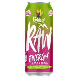 Rubicon Raw Energy Apple & Guava PMP £1.29 500ml