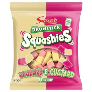 Swizzels Squashies Rhubarb & Custard 120g
