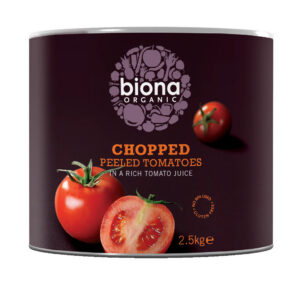 Biona Organic Chopped Peeled Tomatoes Catering size (drained wt.1.5kg)
