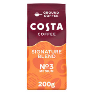 Costa Coffee Signature Blend Roast & Ground for Cafetiere & Filter Coffee