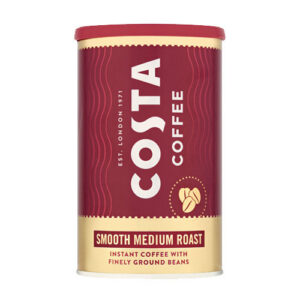 Costa Coffee Premium Instant Smooth Medium Roast 100G