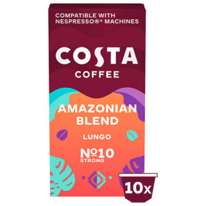 Costa Coffee Nespresso Compatible Amazonian Blend Lungo