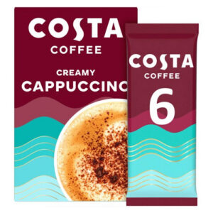 Costa Cappuccino Classic Coffee 6 Sachets (6x17g) NEW