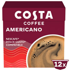 Costa Coffee Dolce Gusto Compatible Americano Pods