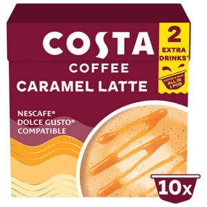 Costa Coffee Dolce Gusto Compatible Caramel Latte Pods