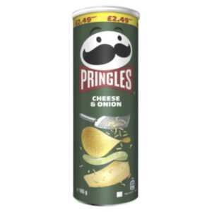 Pringles Cheese & Onion 165g £2.49 PMP