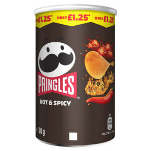 Pringles Hot & Spicy Pm £1.25 70g