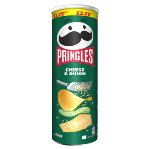 Pringles Cheese & Onion PMP £2.75 165g