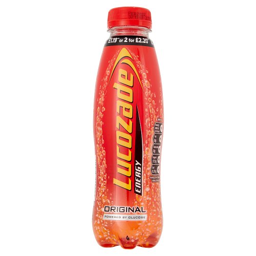 Lucozade Energy Original 380ml PMP £1.19 or 2 for £ 2.20