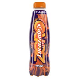 Lucozade Energy ZERO Orange 380ml PMP £1.19 or 2 for £2.20