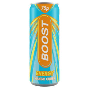 Boost Energy Mango Crush Pm 75p 250ml