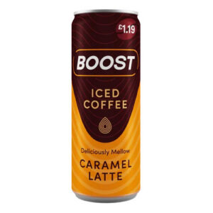 Boost Coffee Caramel Latte PMP £1.19 250ml