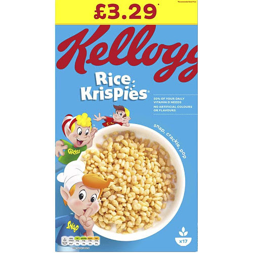 Kelloggs Rice Krispies 510g PMP £3.29