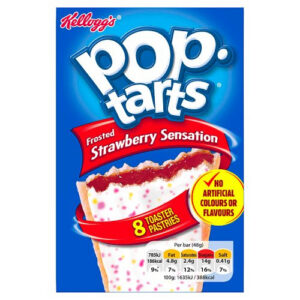 Kellogg's Pop Tarts Strawberry Sensation 48g x 8pk (384g)