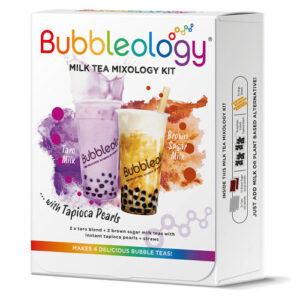 Bubbleology Milk Tea Mixology Kit with Tapioca Pearls 331g
