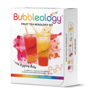 Bubbleology Fruit Bubble Tea Mixology Kit with Popping Boba 465g