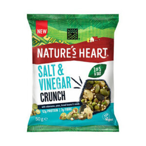 Nature's Heart Crunch Salt & Vinegar 50g