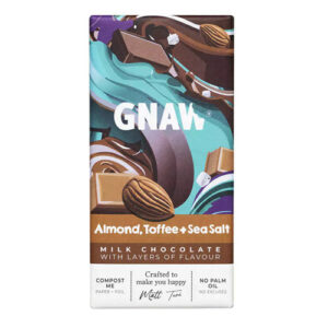 GNAW Almond Toffee & Sea Salt 80g