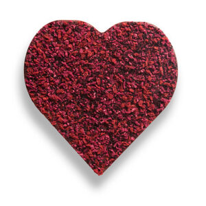 GNAW Very Berry 'Love You' Milk Chocolate Heart 200g