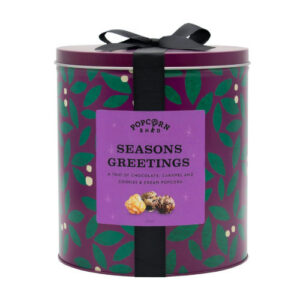 Popcorn Shed Season's Greetings Gourmet Popcorn Tin 400g Seasonal