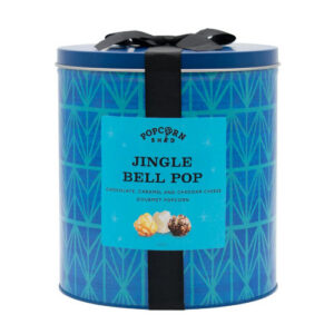 Popcorn Shed Jingle Bell Pop Gourmet Popcorn Tin 360g Seasonal