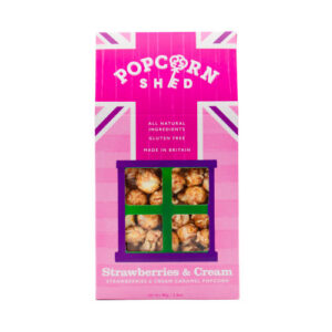 Popcorn Shed Strawberries & Cream 80g