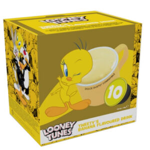 Looney Tunes Dolce Gusto 10 Pods Tweety's Banana Flavour 130g
