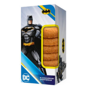 DC Batman Blackcurrant Shortbread Cookies 150g