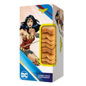 DC Wonder Woman Forest Fruit Shortbread Cookies 150g