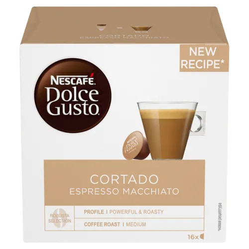 Nescafe Dolce Gusto Cortado Espresso Macchiato 16Cap 100.8g