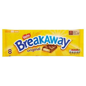 Nestle Breakaway Milk Chocolate Biscuit Bar Multipack 8Pack