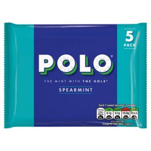 Polo Spearmint Tube 5pk