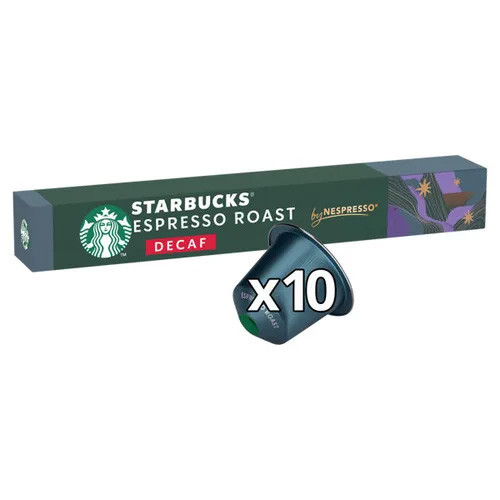 Starbucks Decaf Dark Espresso Roast Coffee Pods 10's 57g