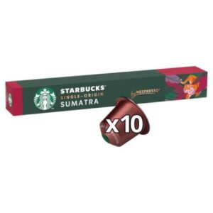 Starbucks Sumatra Dark Coffee Pods 10's 55g