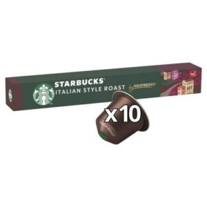 Starbucks Italian Roast Dark Coffee Pods 10's 56g