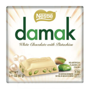 Nestle Damak White Chocolate with Pistacio 60g